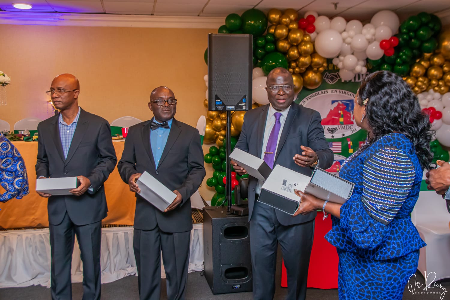 Honorees presented with appreciation gifts